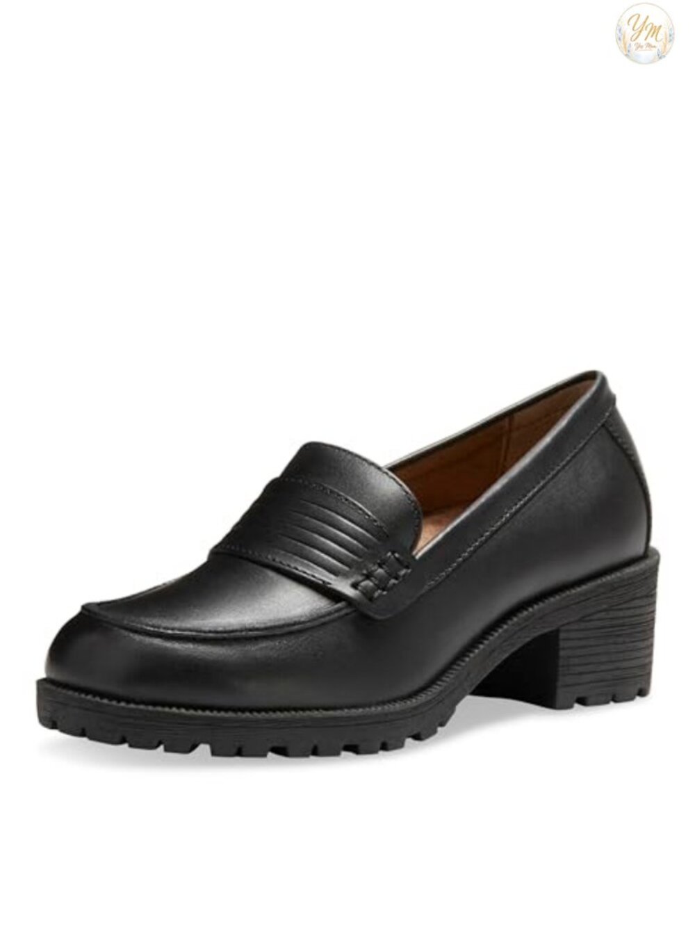 Full-Grain Leather Penny Loafer with OrthoLite Insole